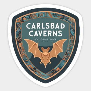 Carlsbad Caverns National Park Bat Sticker